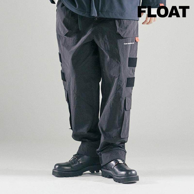 FLOAT 25新款春季潮流多口袋工装裤男国潮直筒休闲裤拼接长裤