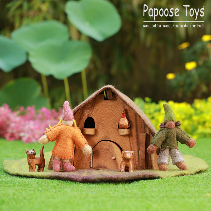 澳洲papoosetoys进口手工羊毛毡