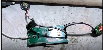 基于nrf24l01无线门铃呼叫系统jq8400振铃铃声可切换选曲调音量