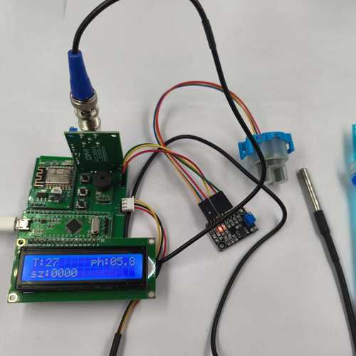 Stm32单片机 ph检测 水质检测 TDS浑浊度 wifi监控氮磷钾