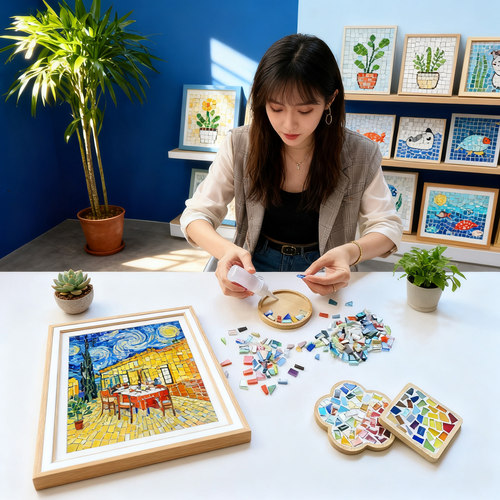 异形马赛克手工DIY彩色小砖小片