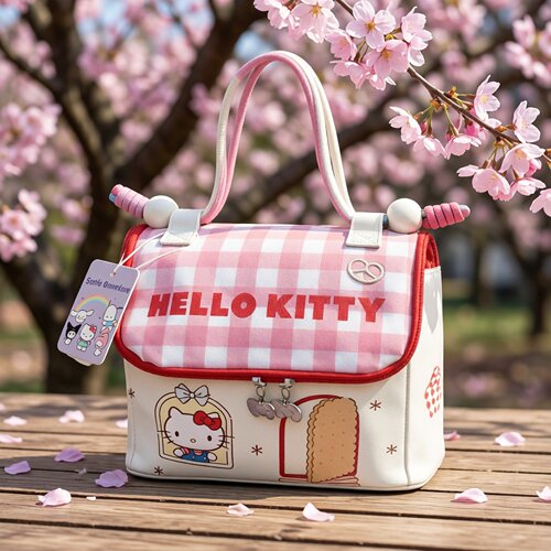 三丽鸥hellokitty饭盒便当手提袋子户外上班族学生带饭专用保温袋