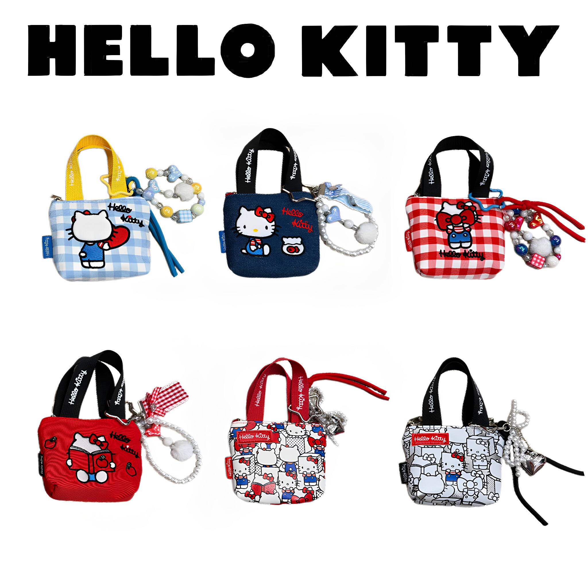 正版HelloKitty三丽鸥零钱包盲盒生日礼物送女友闺蜜可爱创意kt猫
