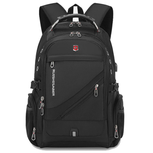 瑞士军士刀双肩包男士大容量商务旅行出差休闲电脑背包中学生书包