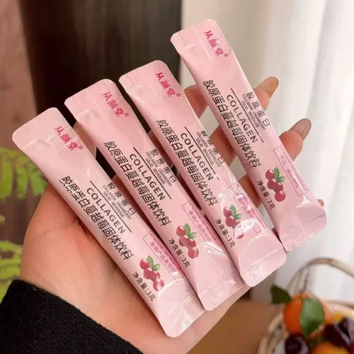胶原蛋白蔓越莓粉CLLAGEN CRANBERRY 盒装30条小分子肽固体饮料