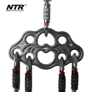 NTR/耐特尔 八孔分力板户外8孔分锚分绳器户外攀岩装备i.