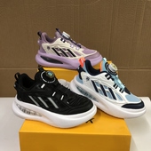 男童跑鞋 撤柜品牌童鞋 大童超轻软底运动鞋 皮面儿童休闲鞋 秋季