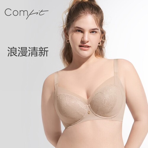 安莉芳旗下Comfit大胸调整型文胸女收副乳上托聚拢薄内衣CB00154