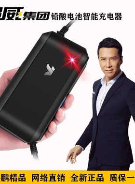 超威科鹏铅酸石墨烯电池充电器电动电瓶三四轮车智能通用48V6072v