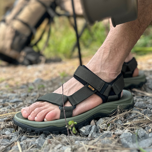 爱喜越正品越南进口户外凉鞋男士魔术贴运动鞋溯溪鞋沙滩防滑耐磨