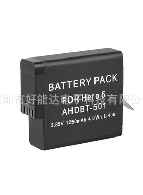 适用 HERO5/6/7运动数码相机AHDBT-501全解码兼容配件