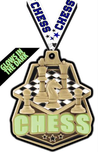 1chess国际象棋比赛奖牌