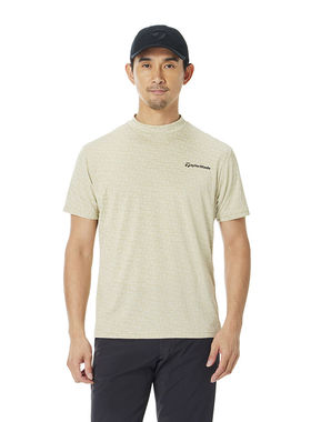 日本TaylorMade泰勒梅高尔夫男装26春夏速干半高领短袖T恤男TL761