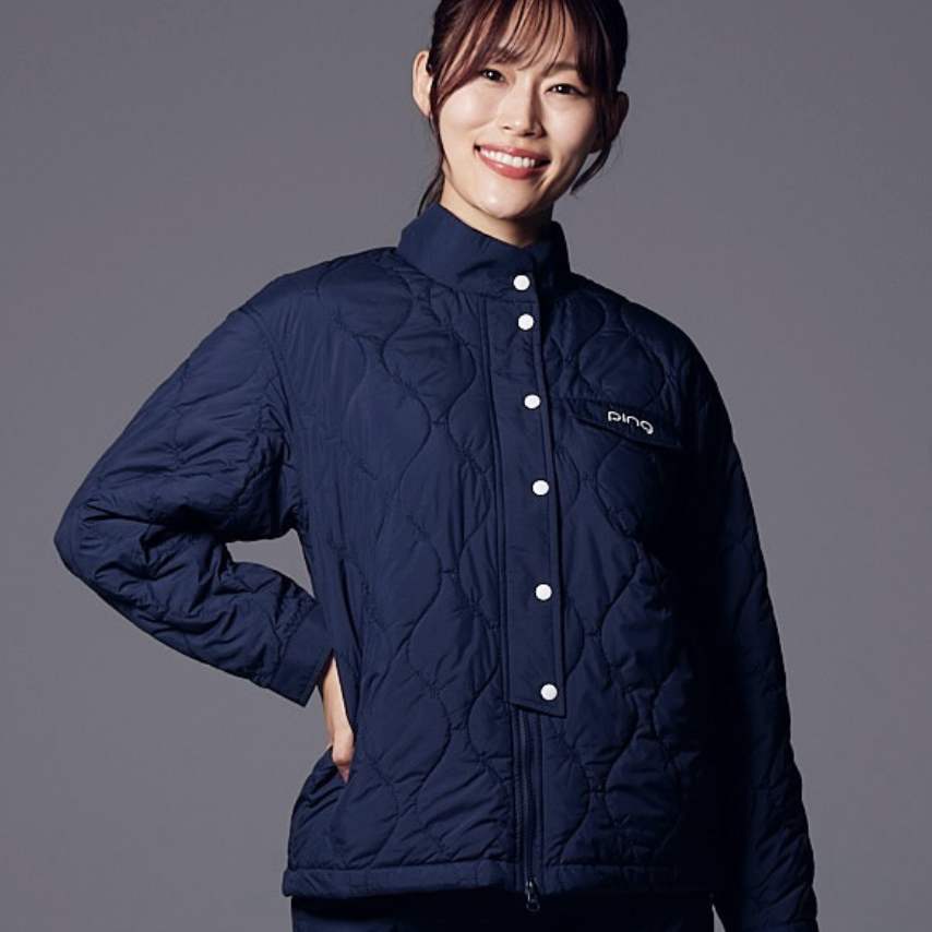 Ping高尔夫中棉夹克轻量弹性