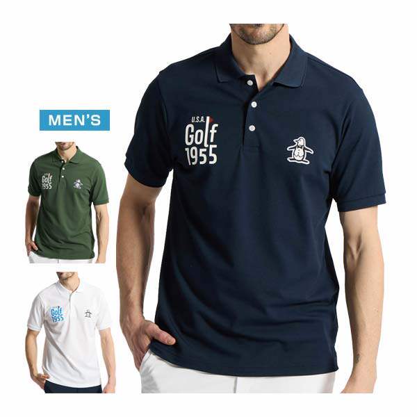 日本MUNSINGWEAR万星威高尔夫男装26春夏短袖POLO衫T恤MG6SHS38M