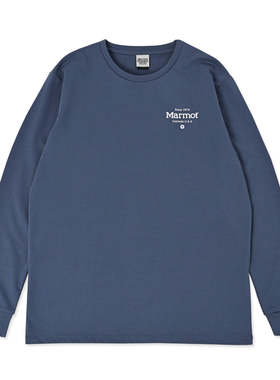 日本代购marmot土拨鼠25春秋吸汗速干圆领长袖T恤女MTSS25WLS072