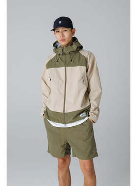 日本代购marmot土拨鼠25春夏防泼水防风连帽夹克男女MTSS25MJK011