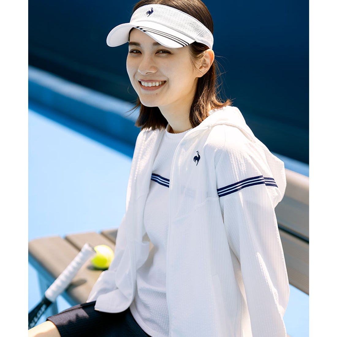 乐卡克高尔夫女士网球服防晒外套