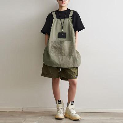 涤纶日式防污户外工装围裙不沾毛