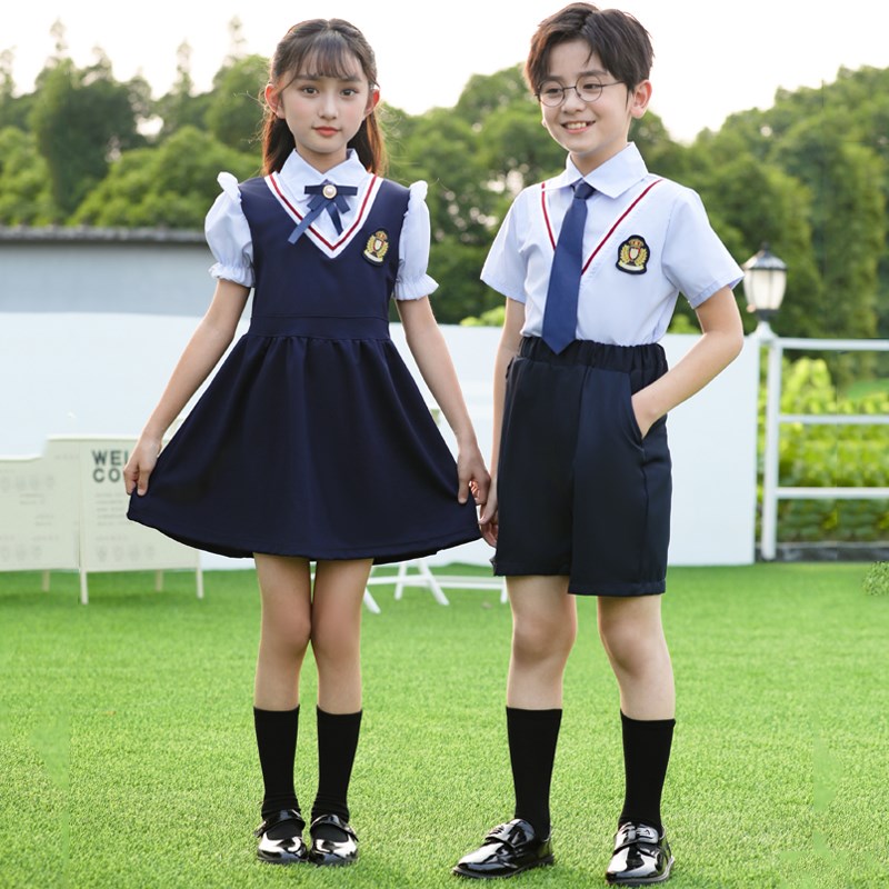 新选六一幼儿园i园服儿童演出服小学生大合唱男女童班S服诗朗诵表