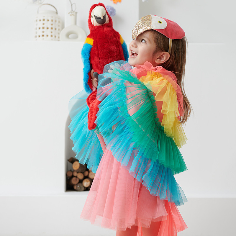 精选万圣节儿童服装cosplay演出服饰女童披O风斗篷幼儿园舞会动物