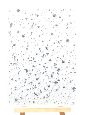 透明印章 scrapbook DIY相册卡片手帐橡皮章图章 雪花圆点背景