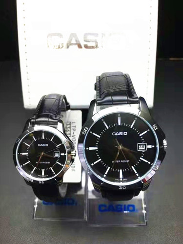 卡西欧情侣表一对石英表防水简约