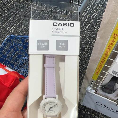 日本中考试用简约静音石英表