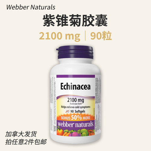 伟博紫雏菊胶囊2100mg90粒正品