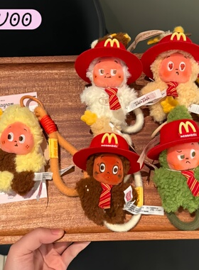 星星人美味时刻娃衣4代麦麦工作服mini现烤小饼干毛绒挂件套装