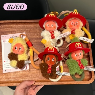 星星人美味时刻娃衣4代麦麦工作服mini现烤小饼干毛绒挂件套装