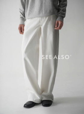 SEE ALSO『26SS黑标』超精纺精梳棉赤耳原牛老钱新贵直筒牛仔裤