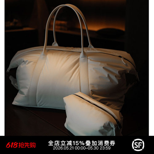 手提单肩斜挎健身大容量的旅行包