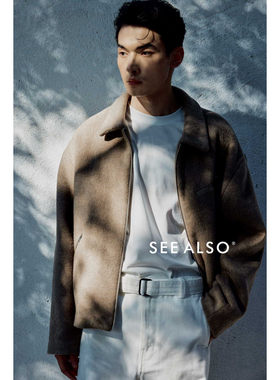 SEE ALSO『羊毛』精纺绵羊毛老钱新贵极简秋冬保暖毛呢夹克外套