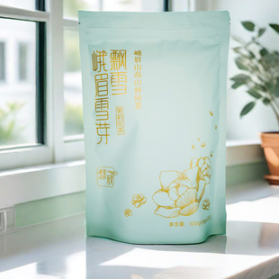 峨眉山峨眉雪芽飘雪茉莉花茶特级慧欣浓香型100g