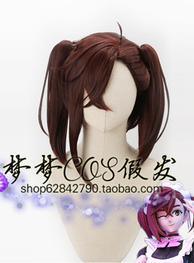 现货 超自然武装 当哒当 胆大党 绫濑桃 女仆cosplay假发 双虎价