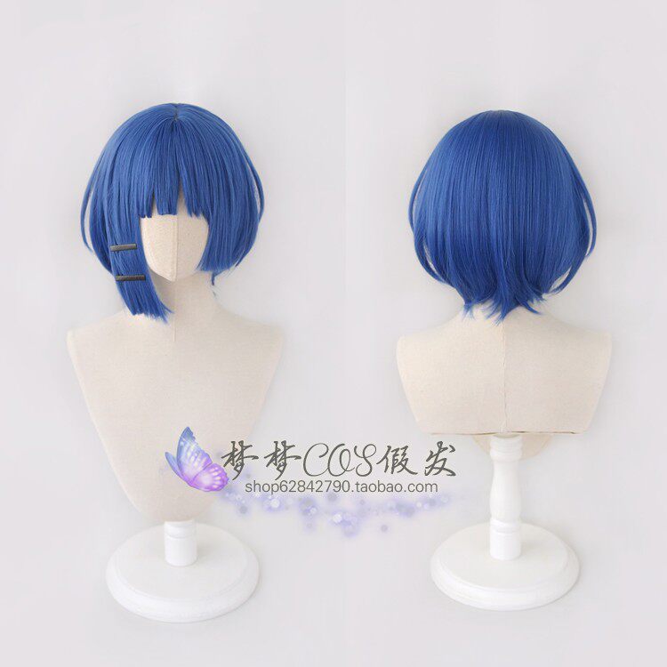 山田凉孤独摇滚 cosplay假发wig仿真头皮顶加厚发量