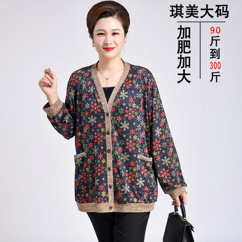 加肥200斤长袖外套秋装新款6xl