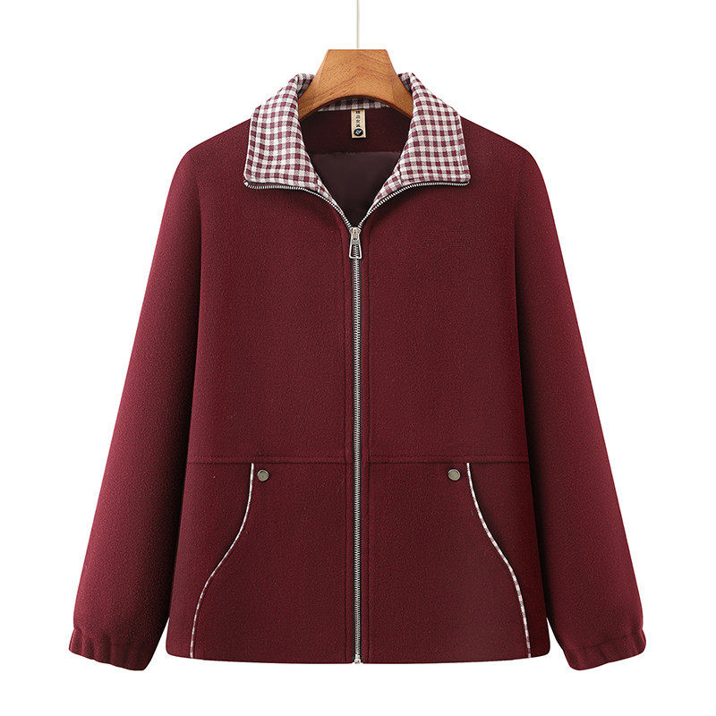 200斤胖妈妈春装外套特加肥加大码中老年人女装洋气胖老太太衣服