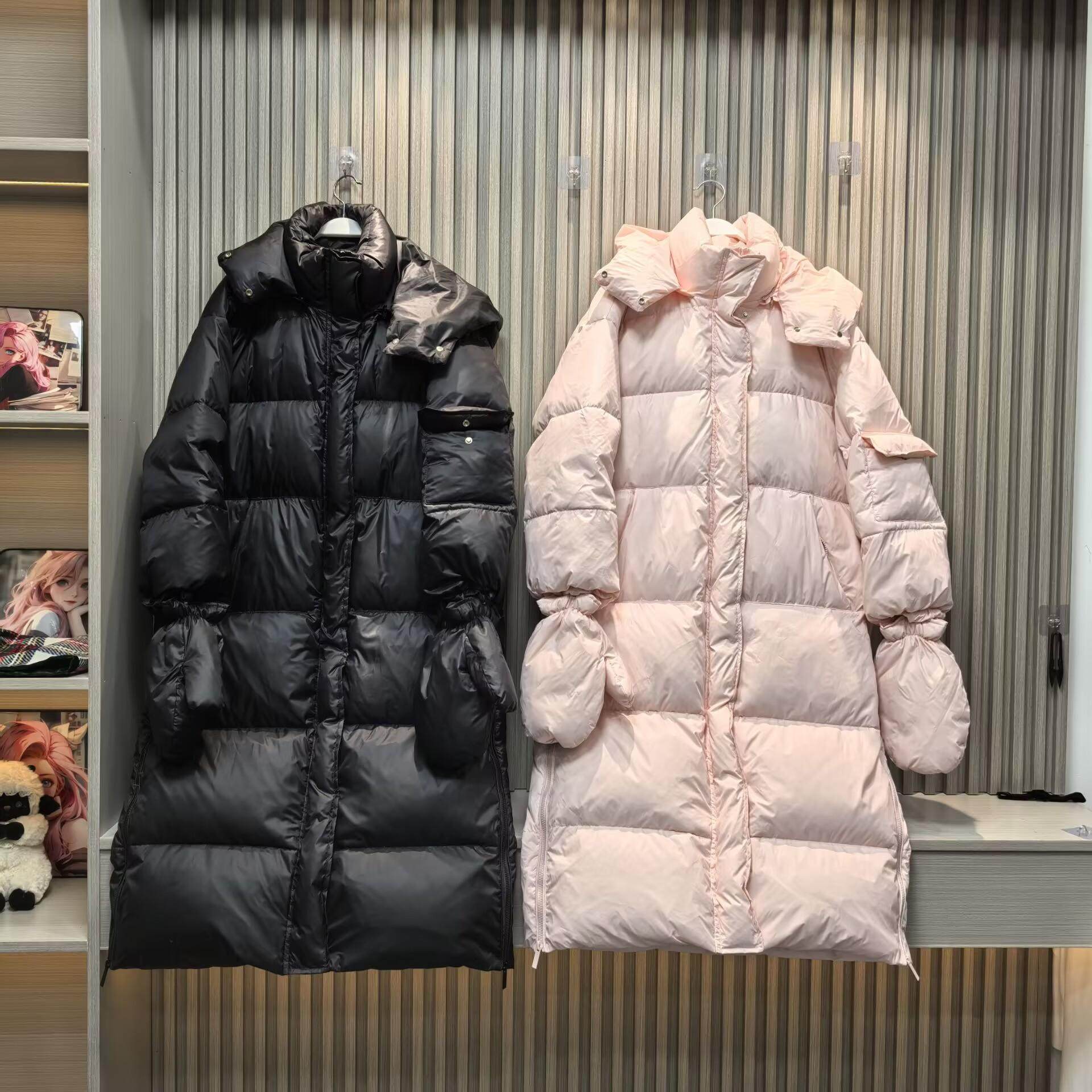 周美美冬日救星90白鸭绒羽绒服