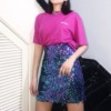 FF STUDIO customized Sequins skirt 2018 new pattern chic Paige Package hip Short skirt Self cultivation A word skirt