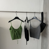 26年早春轻奢氛围感系带针织吊带背心3969 ROOM