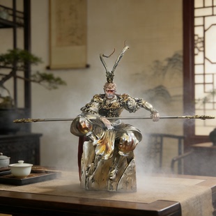 斗战胜佛孙悟空摆件客厅家居饰品工艺品齐天大圣手办模型生日礼物