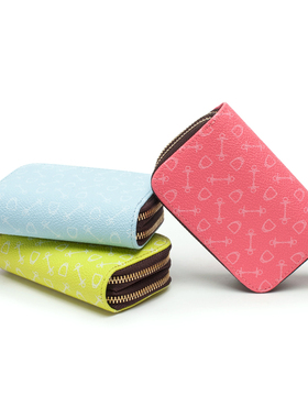 why双拉链115021钱包钥匙包银包钱夹硬币包热销款男女通用卡包