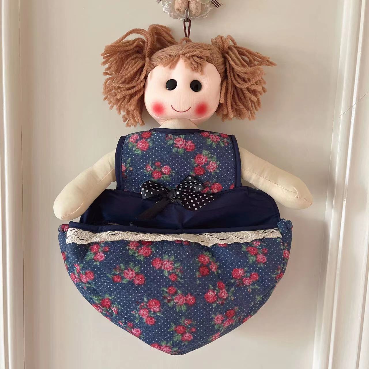 卡通娃娃挂袋可爱多口袋李婷