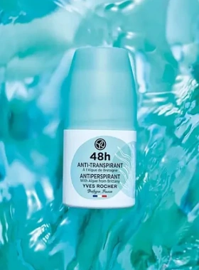 俄罗斯专柜法国伊夫黎雪走珠止汗露柠檬 洋甘菊 海藻 锦葵50ml