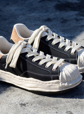 久乐徒@原创小众贝壳头溶解鞋日系复古厚底休闲INS男女款老爹鞋潮