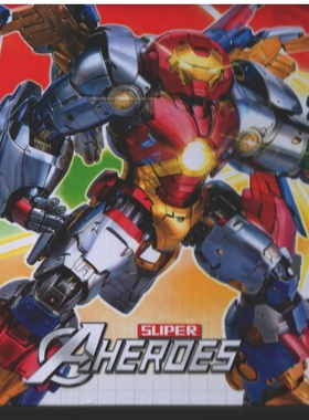 乐玩53005钢铁侠系列八合1机甲上场家庭启赋儿童益智拼装积木玩具