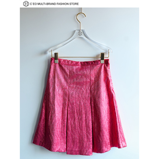 [特价3折] SISTER JANE 英国 金属质感平腰百褶裙 CEO FASHION