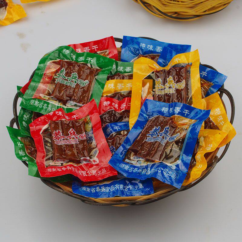 恭兵散装称重卤豆腐干制品烤素肉香辣条五香湖南邵阳特产零食500g